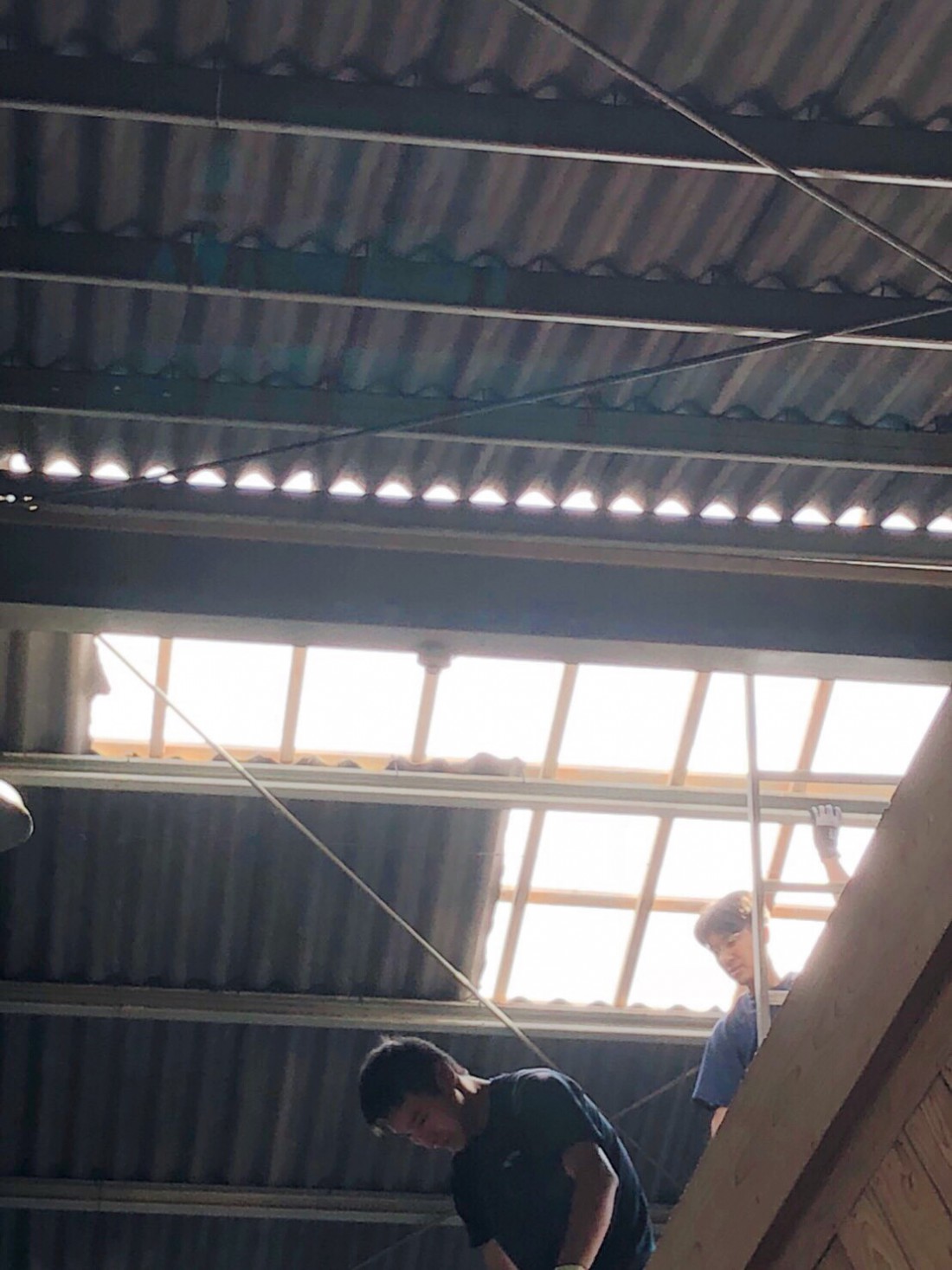屋根修理2